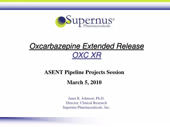 oxcarbazepine extended release oxc xr