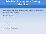 Understanding Primitive Recursive Functions and Their Turing Machine Equivalents - slide 1