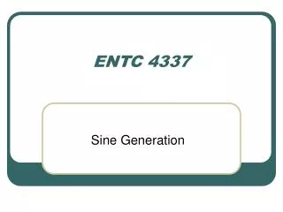 ENTC 4337
