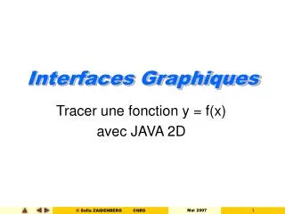 interfaces graphiques