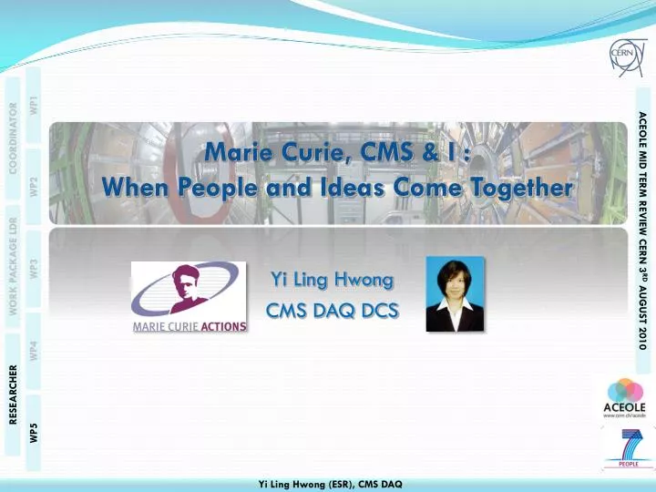 marie curie cms i when people and ideas come together
