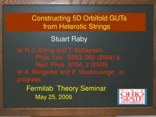 Constructing 5D Orbifold GUTs from Heterotic Strings