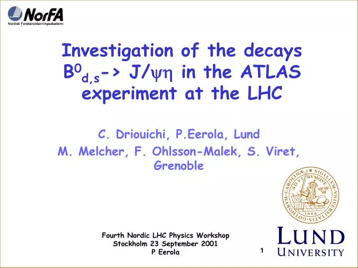 investigation of the decays b 0 d s j yh in the atlas experiment at the lhc