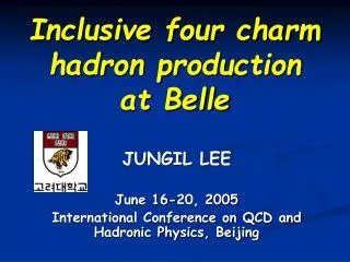 Inclusive four charm hadron production at Belle