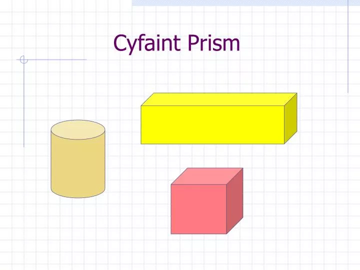 cyfaint prism