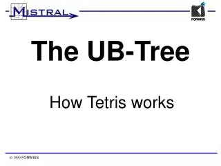 The UB-Tree