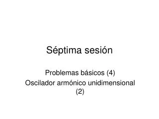 s ptima sesi n