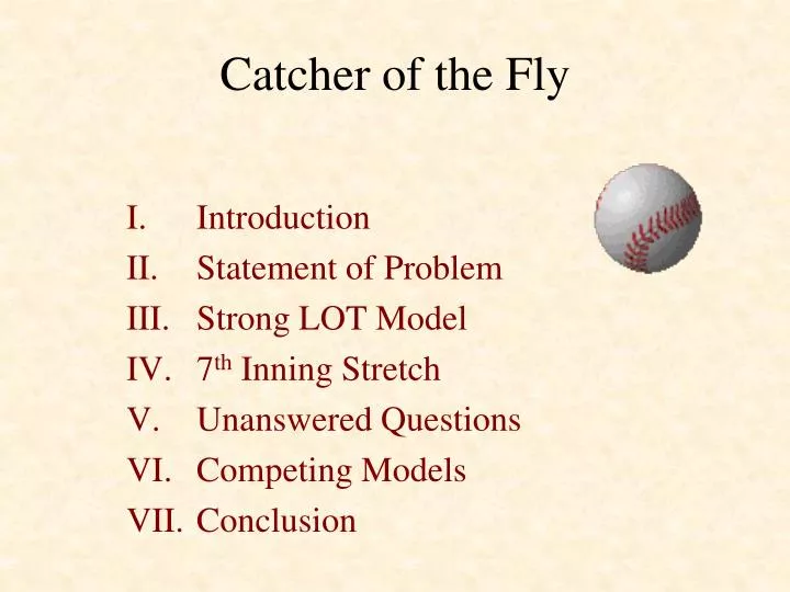 catcher of the fly