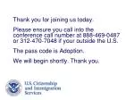 Understanding Your Child's Immigration Visa Process for International Adoption - slide 1