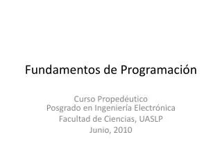 fundamentos de programaci n