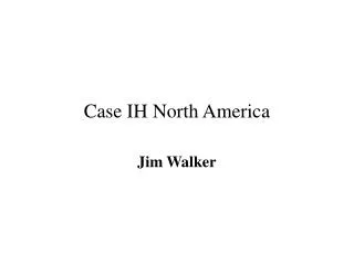 Case IH North America