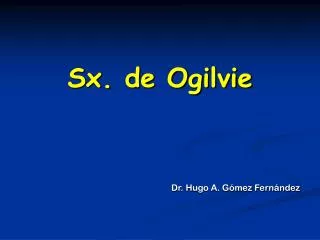 sx de ogilvie