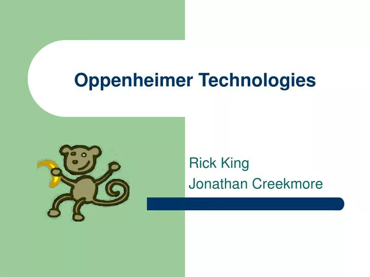 oppenheimer technologies