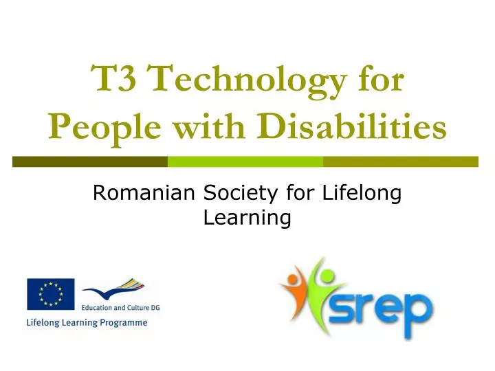 t3 technology for people with disabilities