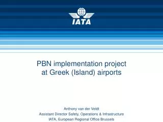 PBN implementation project at Greek (Island) airports