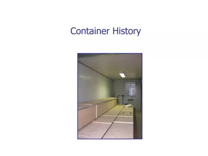 container history