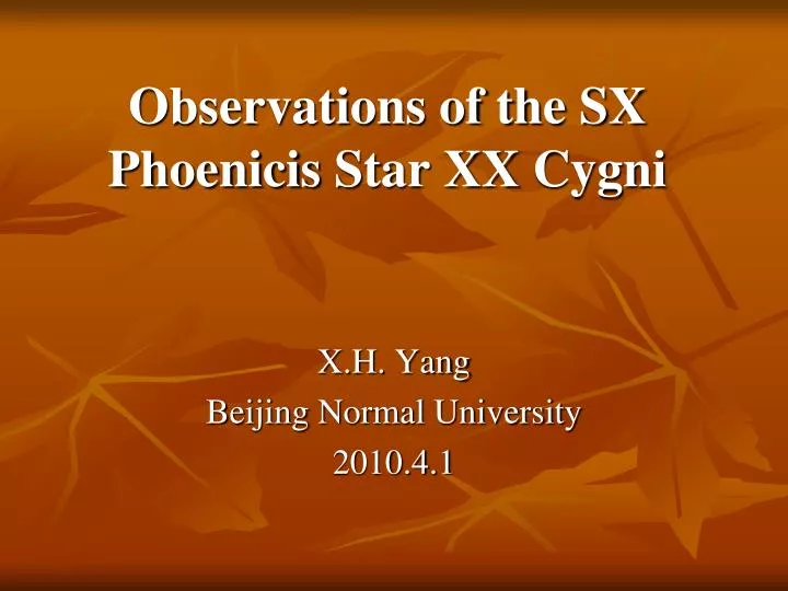 observations of the sx phoenicis star xx cygni