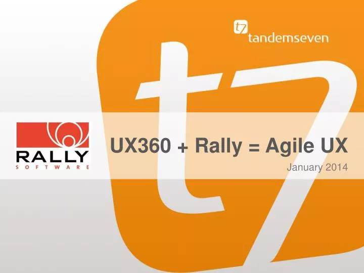 ux360 rally agile ux