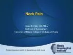 Neck Pain - slide 1