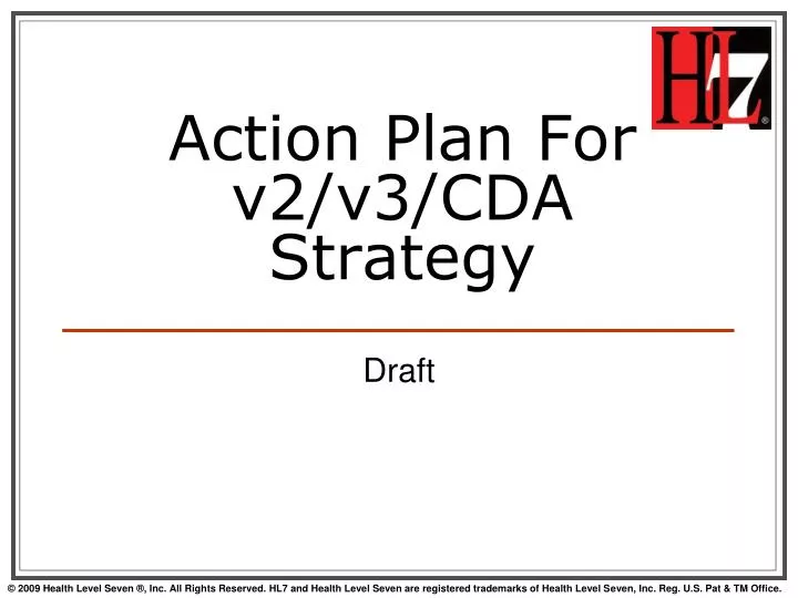 action plan for v2 v3 cda strategy