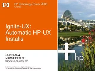 Ignite-UX: Automatic HP-UX Installs