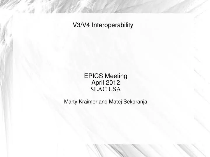 v3 v4 interoperability