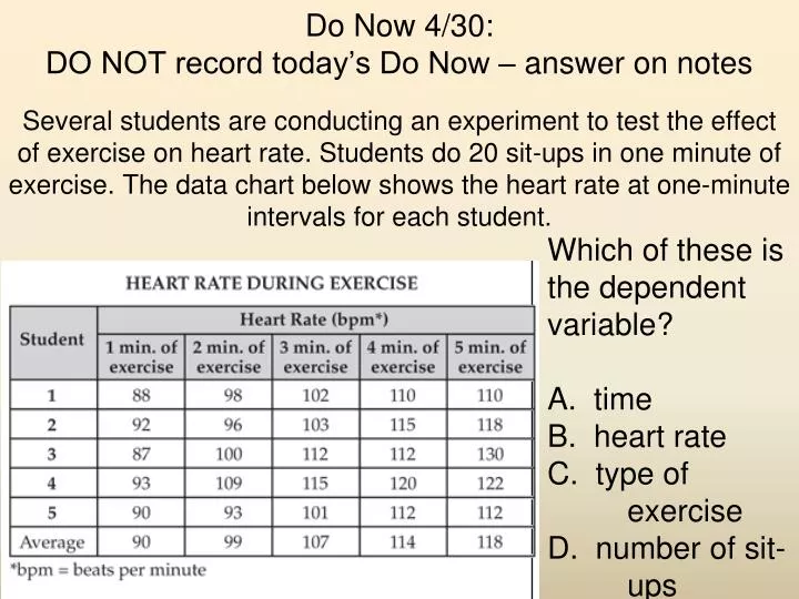 do now 4 30 do not record today s do now answer on notes