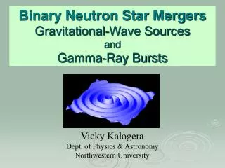 Binary Neutron Star Mergers Gravitational-Wave Sources and Gamma-Ray Bursts