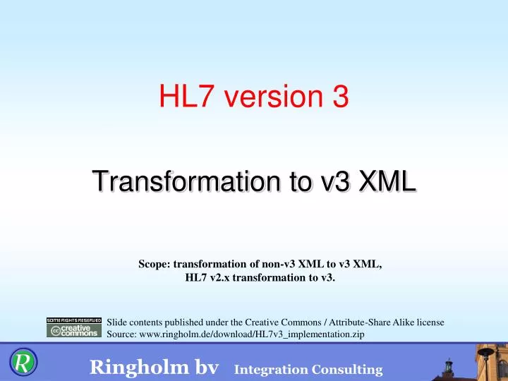 hl7 version 3