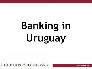 Banking in Uruguay