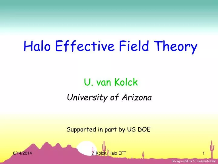halo effective field theory