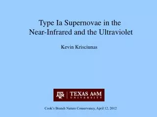Type Ia Supernovae in the Near-Infrared and the Ultraviolet