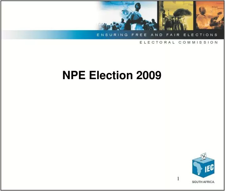 npe election 2009