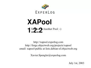 XAPool 1.2.2