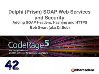 Delphi (Prism) SOAP Web Services and Security