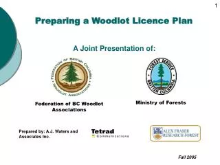 Preparing a Woodlot Licence Plan
