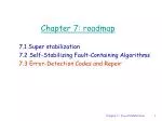 Chapter 7: roadmap