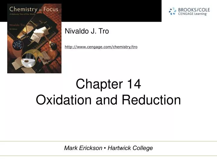 chapter 14 oxidation and reduction