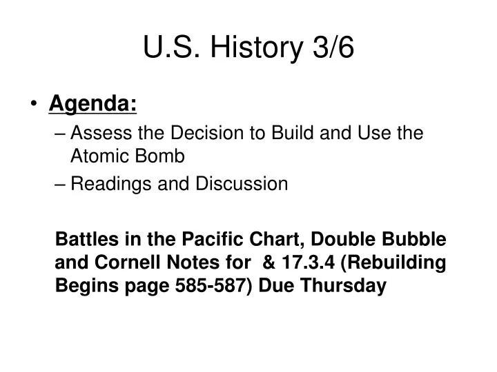 u s history 3 6