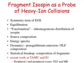 Fragment Isospin as a Probe of Heavy-Ion Collisions