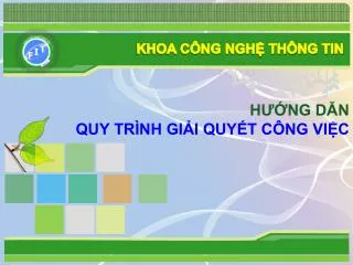 h ng d n quy tr nh gi i quy t c ng vi c