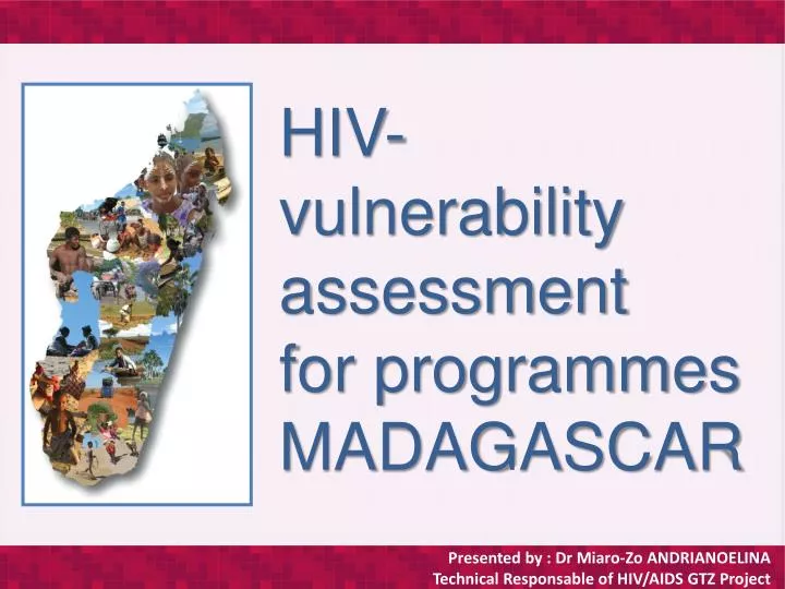 hiv vulnerability assessment for programmes madagascar