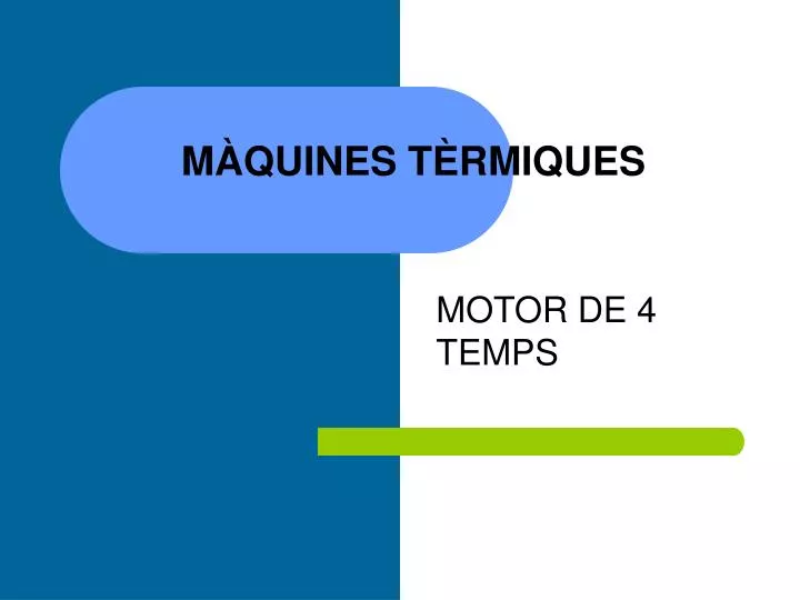 motor de 4 temps