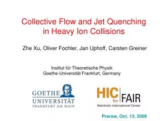 Collective Flow and Jet Quenching in Heavy Ion Collisions