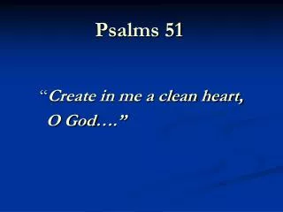 Psalms 51