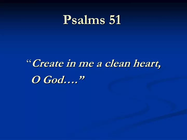 psalms 51
