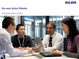 die neue sulzer website