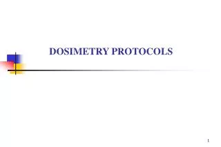 dosimetry protocols