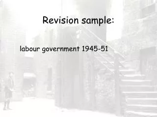 Revision sample: