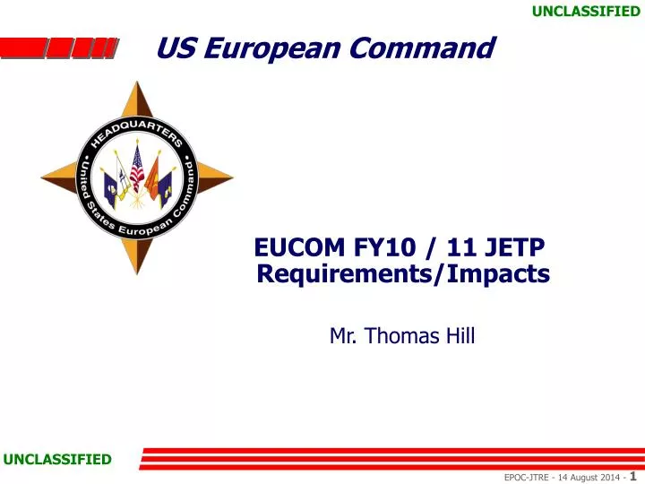 eucom fy10 11 jetp requirements impacts